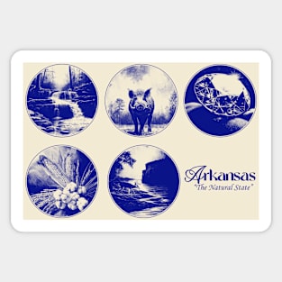 Scenes of Arkansas Sticker